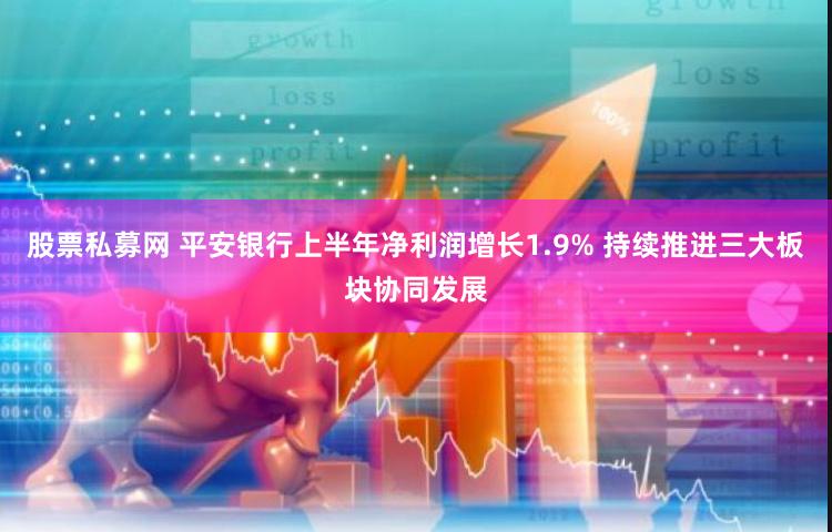 股票私募网 平安银行上半年净利润增长1.9% 持续推进三大板块协同发展